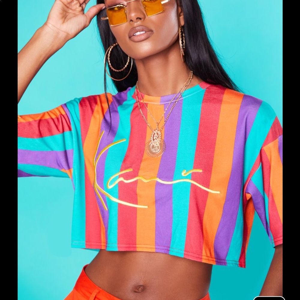 Karl Kani Crop Top